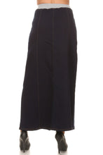 Load image into Gallery viewer, Medina Stretch A-Line Denim Long Skirt