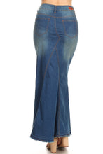 Load image into Gallery viewer, Samantha Long Denim Skirt