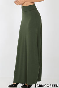 Tess Maxi Skirt Army Green